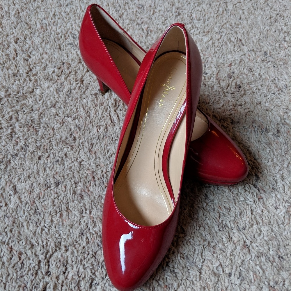 Fiery Red Cole Haan Pumps